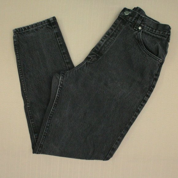 Vintage Lee High Waist Tapered Leg Mom Jeans Women's Size 12 Union Made In USA - Picture 4 of 9